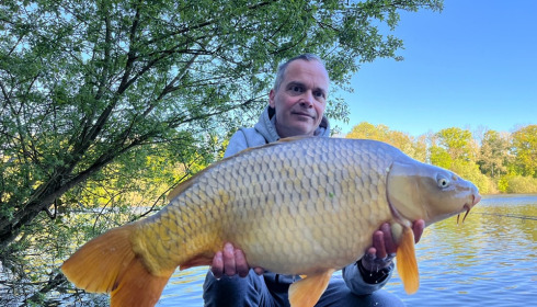 A carp from Brocard Small, May 2024