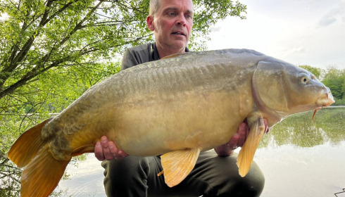 A carp from Brocard Small, May 2024