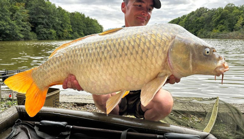 A carp from Brocard Small, Aug 2024