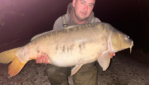 A carp from Brocard Small, Oct 2023
