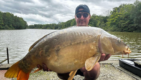 A carp from Brocard Small, Aug 2024