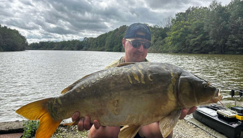 A carp from Brocard Small, Aug 2024