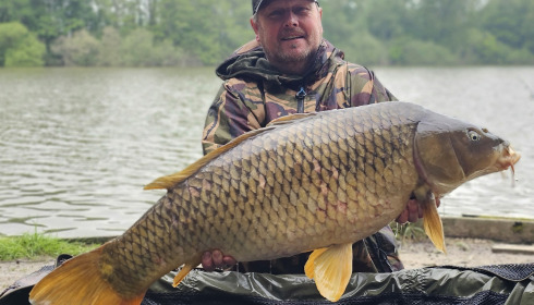A 34 lb 4 oz fish from Brocard Small, Common carp, May 2024