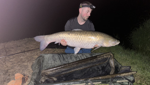 A 33 lb 14 oz fish from Cailleaux, Grassy, Aug 2024