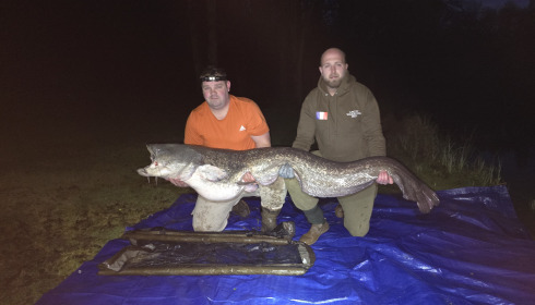 A 95 lb 2 oz fish from Cailleaux, Cat, Mar 2024