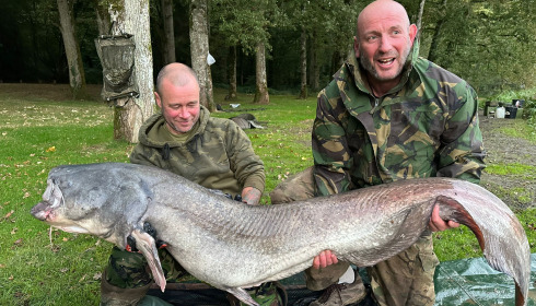 A fish from Cailleaux, 99lb cat, Sep 2024