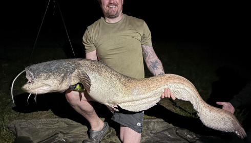 A 72 lb fish from Cailleaux, Craig Jones PB Catfish, May 2025