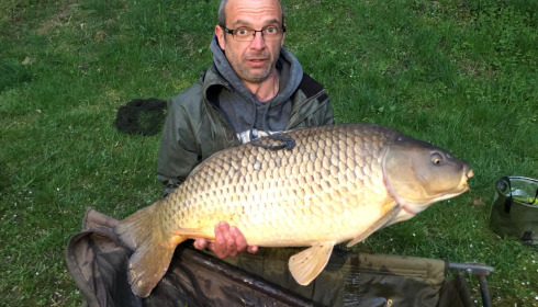 A 41 lb 2 oz fish from Cailleaux, Gav's common, Apr 2025