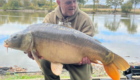 A carp from Carrouge, Oct 2025