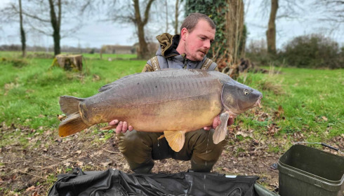 A carp from Carrouge, Feb 2024