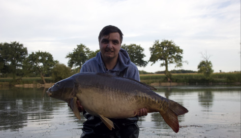 A 39 lb 4 oz fish from Carrouge, Aug 2025
