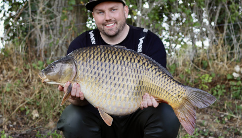 A 31 lb 6 oz fish from Carrouge, Big French Common, Jul 2025
