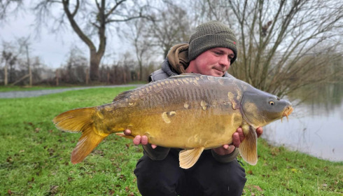 A carp from Carrouge, Feb 2024