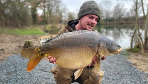 A carp from Carrouge, Feb 2024