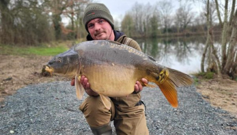 A carp from Carrouge, Feb 2024