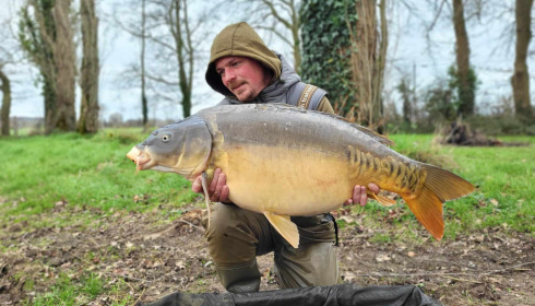 A carp from Carrouge, Feb 2024