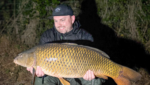 A 33 lb 6 oz fish from Carrouge, Common Carp, Jul 2025
