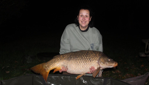 A 38 lb carp from Carrouge, Nov 2025