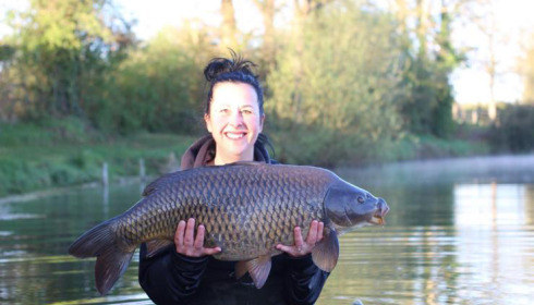 A 27 lb fish from Carrouge, 27lb Common, Apr 2025