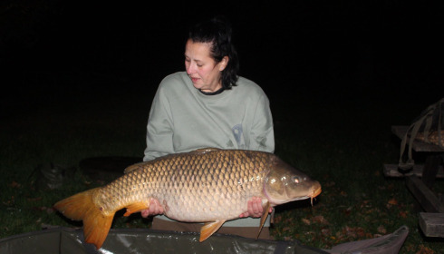 A 38 lb fish from Carrouge, Hedies New PB again, Nov 2025