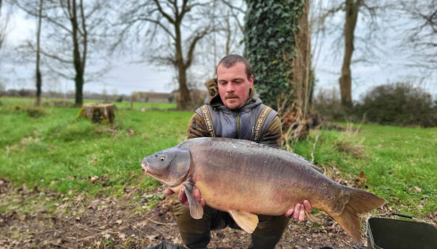 A carp from Carrouge, Feb 2024