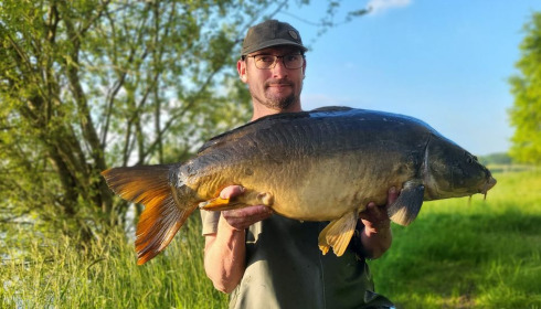 A carp from Carrouge, May 2024