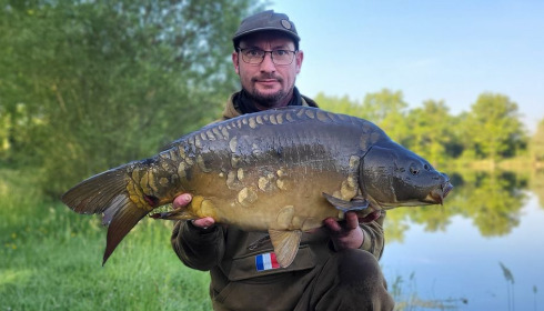 A carp from Carrouge, May 2024