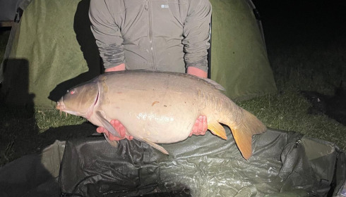 A 48 lb 8 oz fish from Carrouge, May 2025
