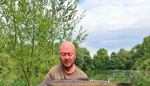 A 24 lb grass carp from Cerises, Gavin Money, Jun 2024