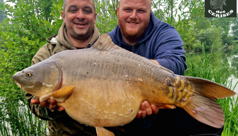 A carp from Cerises, May 2024