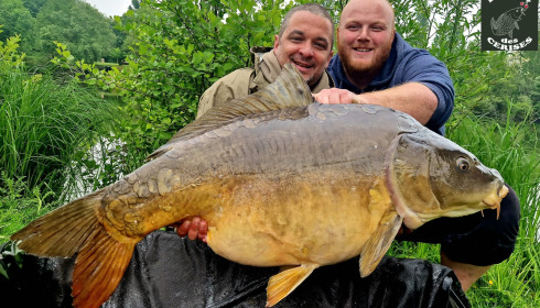 A carp from Cerises, May 2024