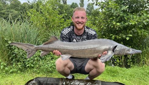 A 29 lb 5 oz fish from Cerises, Biggest Sturgeon, Jul 2024