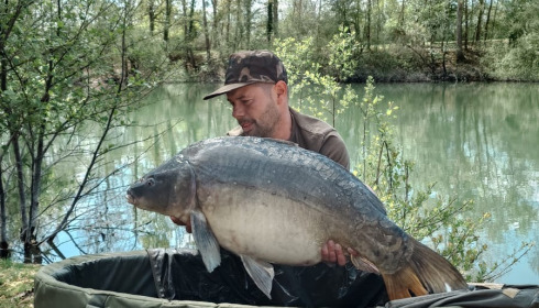 A carp from Cerises, Apr 2025