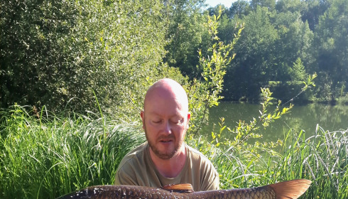 A 20 lb grass carp from Cerises, Gavin Money, Jun 2024