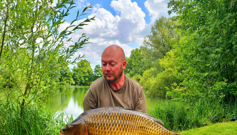 A 30 lb carp from Cerises, Gavin Money, Jun 2024