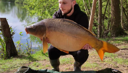 A carp from Cerises, Apr 2024