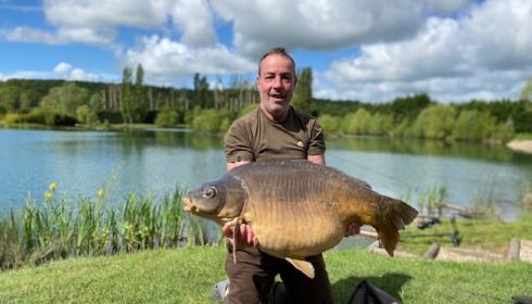 A 53 lb 8 oz fish from Deux Iles, May 2024