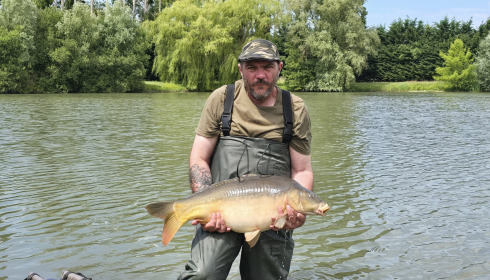A carp from Deux Iles, Jun 2025