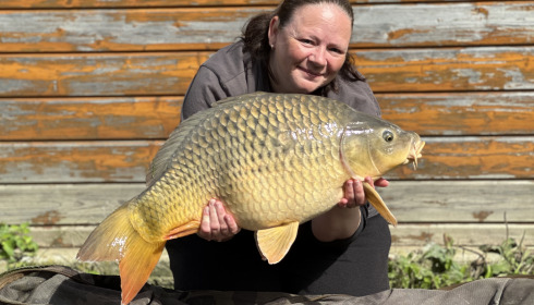A fish from Deux Iles, 18lb common, Sep 2024