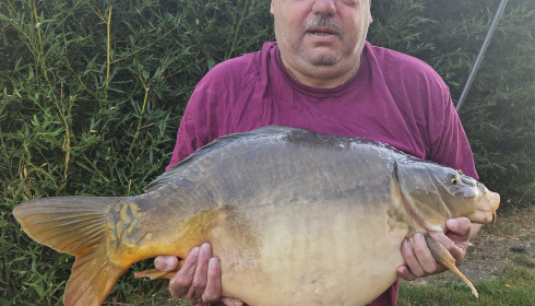 A 26 lb 3 oz fish from Deux Iles, Mirror, Sep 2023