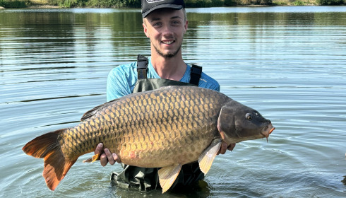 A 50 lb fish from Deux Iles, Aug 2024