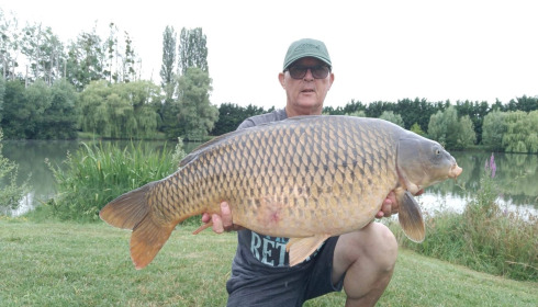 A carp from Deux Iles, Jul 2025