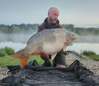 A 49 lb 10 oz carp from Deux Iles, Jonathan Barratt, Sep 2023