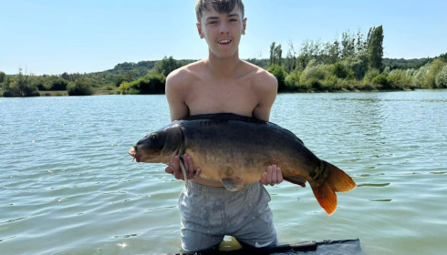 A carp from Deux Iles, Aug 2024