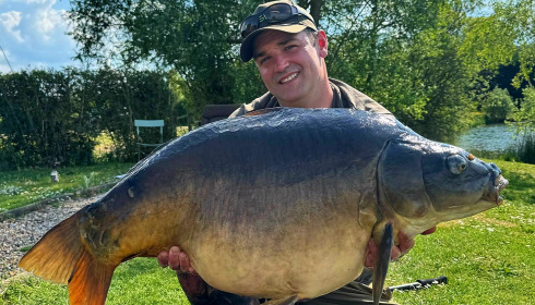 A 45 lb fish from Deux Iles, May 2025