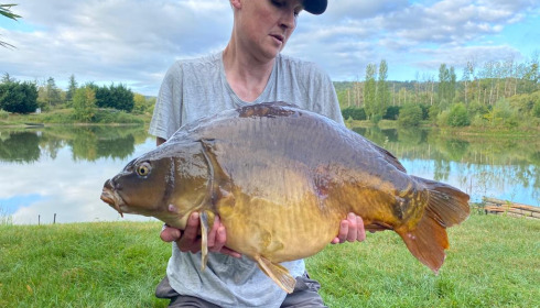 A fish from Deux Iles, 31.10 mirror, Sep 2023