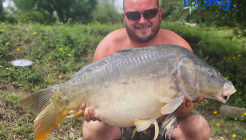 A carp from Duquesne, Jan 2025