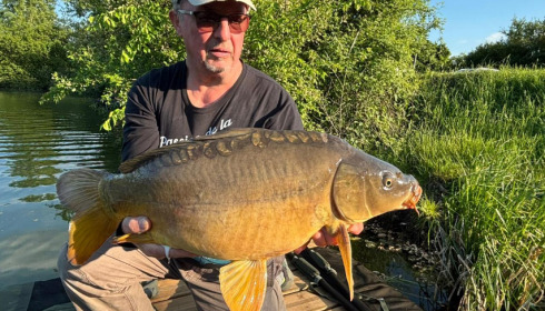 A carp from Duquesne, Jan 2025
