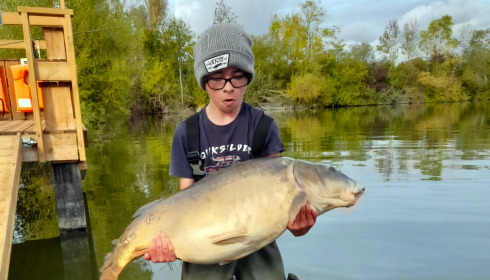 A carp from Duquesne, Jan 2025