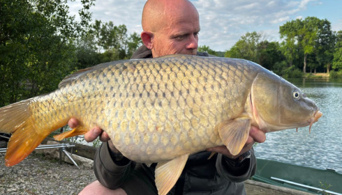 A carp from Duquesne, Jan 2025